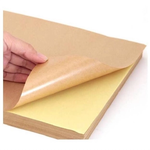 display Giấy Decal Da Bò A3 khổ lớn 32x42cm THƯỜNG - giấy có keo dán 5