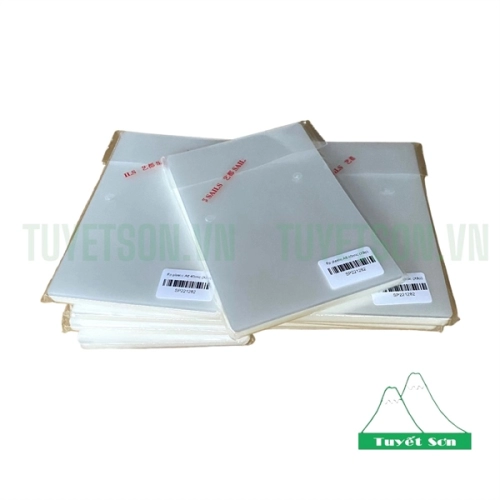 display Màn nhựa ép plastic A6 40mic 11x16cm 3