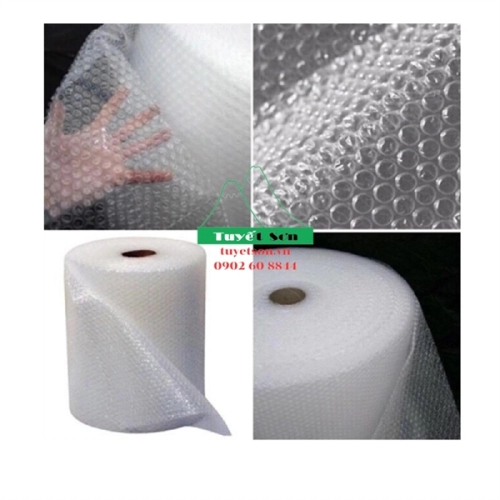 Cuộn xốp hơi gói hàng Cuộn 10cmx100m - xốp khí xốp hơi gói hàng BÓNG NHỎ 1CM