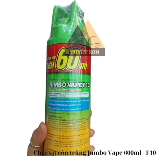 display Chai xịt muỗi Jumbo-Vape 600ml 3