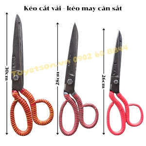 Kéo cắt vải - kéo may cán sắt