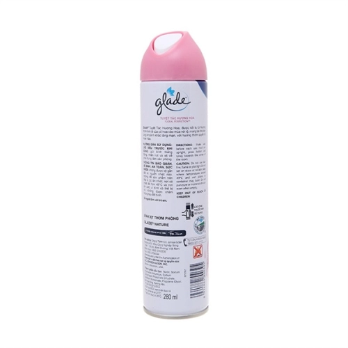 display Chai xịt phòng Glade 280ml 2