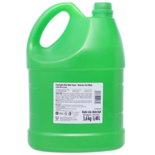 display Nước rửa chén Sunlight Can 3.6kg 3