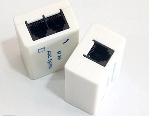 display Bộ lọc tín hiệu ADSL Splitter SP-201 (chuyển tín hiệu dây điện thoại vào tách ra điện thoại và Internet ADSL) 2