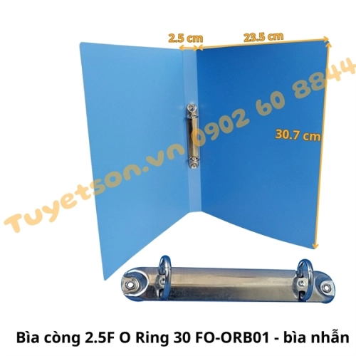 display Bìa còng 2.5F O Ring 30 FO-ORB01 - bìa nhẫn 2
