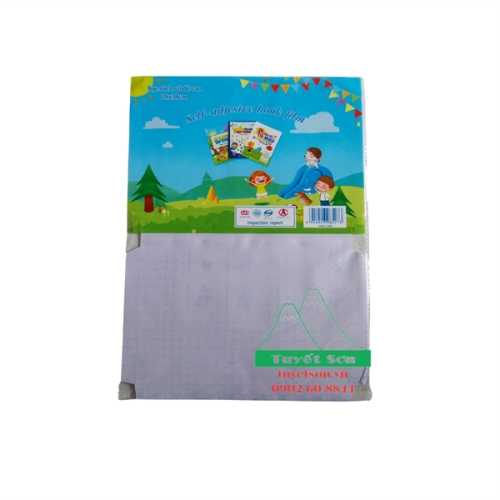 Bìa decal dán sách vở nhỏ (28x38cm)