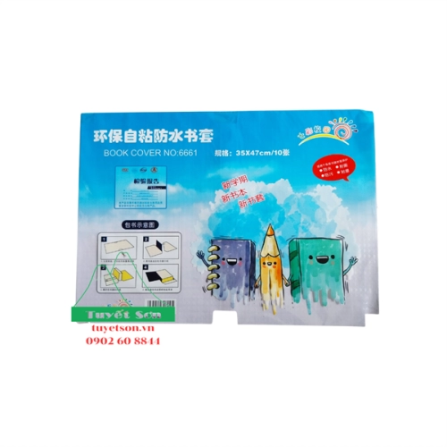 Bìa decal dán sách vở lớn (35x47cm)