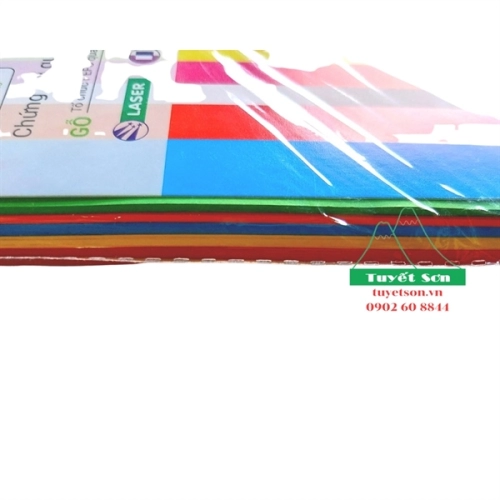 display Giấy A4 màu Grand 80gsm - trộn 5 màu 4