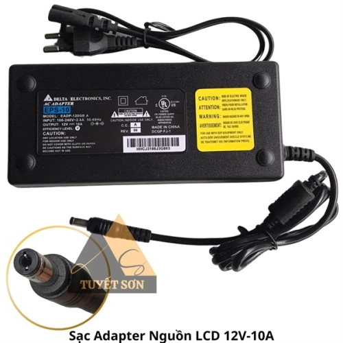 Sạc Adapter Nguồn LCD 12V-10A