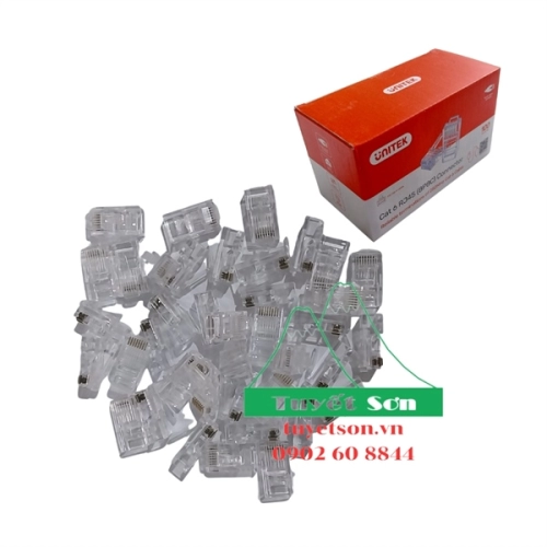 Đầu mạng RJ45 CAT6 Unitek Y-OT19TP