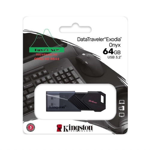 USB 64Gb Kingston DTXON 3.2 Flash DataTraveler Exodia Onyx