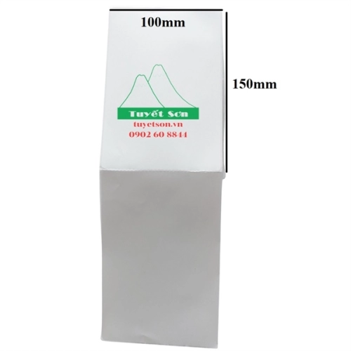 Decal nhiệt A6 100x150mm XẤP 500 TEM - giấy in đơn hàng in vận đơn tiktok Sendo Lazada Tiki Shope