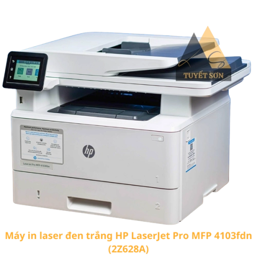 Máy in laser đen trắng HP LaserJet Pro MFP 4103fdn (2Z628A)