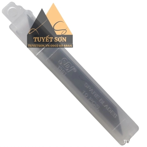 display Lưỡi dao rọc giấy NHỎ SDI 1361 9mm - Mũi nhọn 30 độ 4