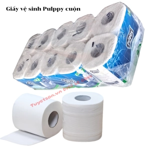 Giấy vệ sinh Pulppy cuộn