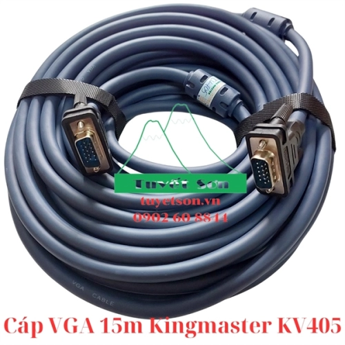 Cáp VGA 15m Kingmaster KV405