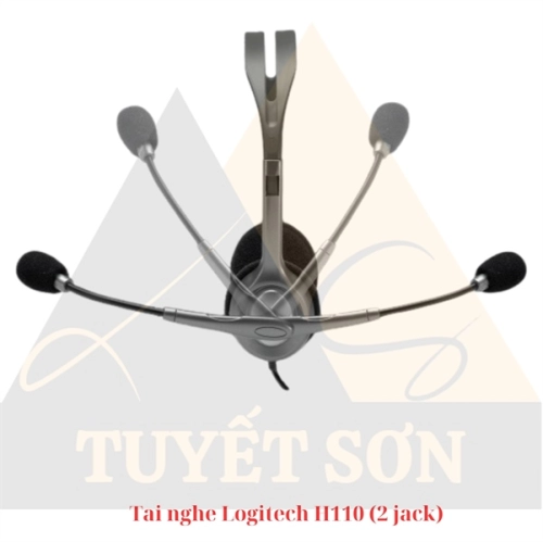 display Tai nghe Logitech H110 (2 jack) 2