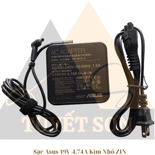 Sạc Asus 19V-4.74A vuông Kim Nhỏ 4.5x3.0mm ZIN