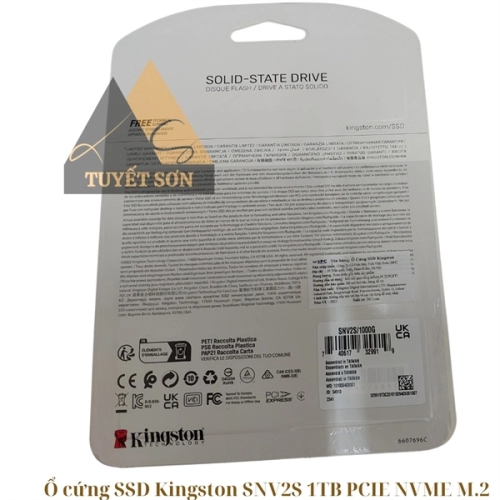 Ổ cứng SSD Kingston SNV2S 1TB PCIE NVME M.2