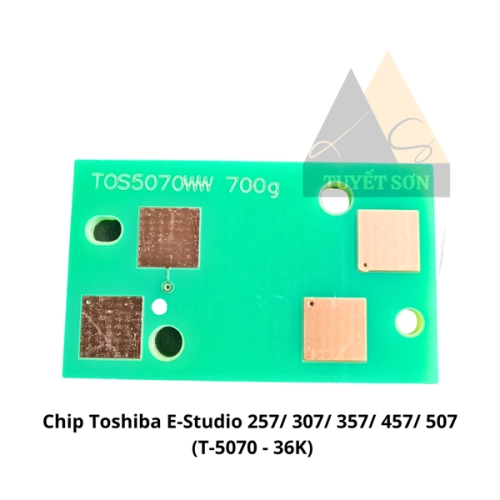 Chip Toshiba E-Studio 257/ 307/ 357/ 457/ 507 - T-5070W - 36K - điện 110V dùng chung 220V