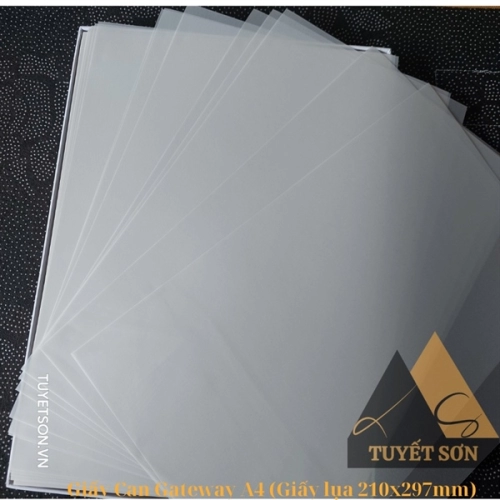 Giấy Can Gateway A4 (Giấy lụa 210x297mm)