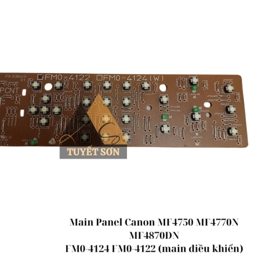 display Main Panel Canon MF4750 MF4770N MF4870DN FM0-4124 FM0-4122 (main điều khiển) 2