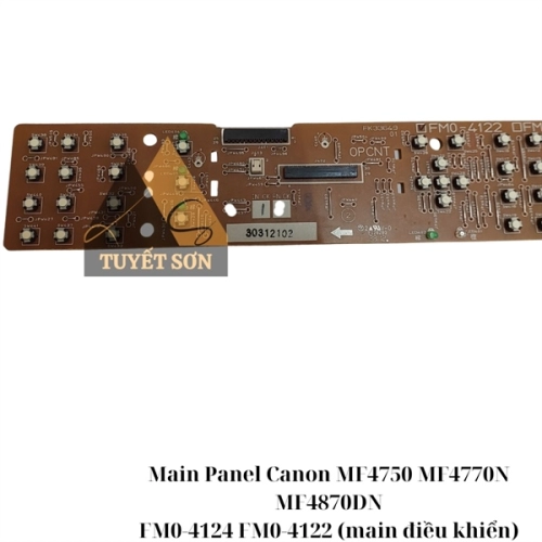display Main Panel Canon MF4750 MF4770N MF4870DN FM0-4124 FM0-4122 (main điều khiển) 3