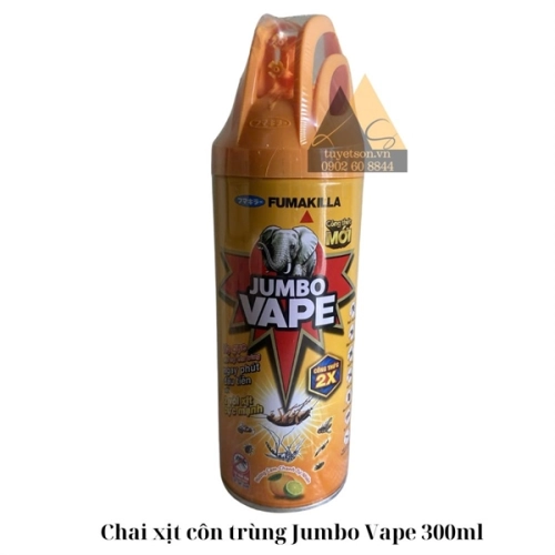 Chai xịt côn trùng Jumbo-Vape 300ml