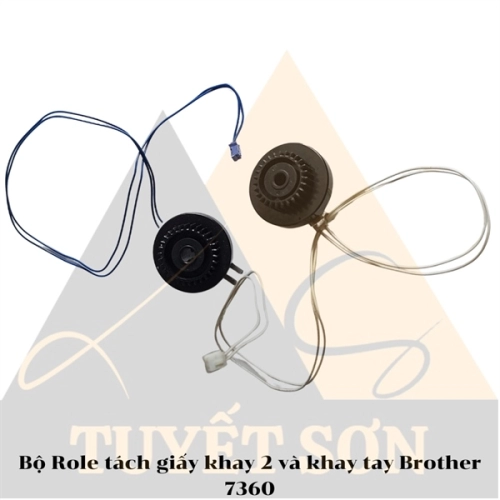 Bộ Role tách giấy khay 2 và khay tay Brother 7360, 2321, 2361, 2366, 2520, 2701, 2240, ....