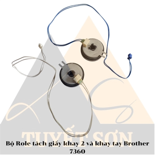 display Bộ Role tách giấy khay 2 và khay tay Brother 7360, 2321, 2361, 2366, 2520, 2701, 2240, .... 2