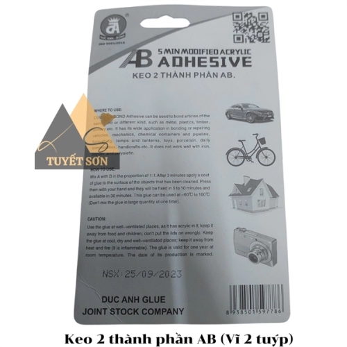 Keo 2 thành phần AB