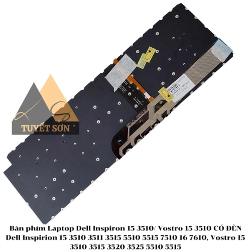 Bàn phím Laptop Dell Inspiron 15 3510/ Vostro 15 3510 CÓ ĐÈN