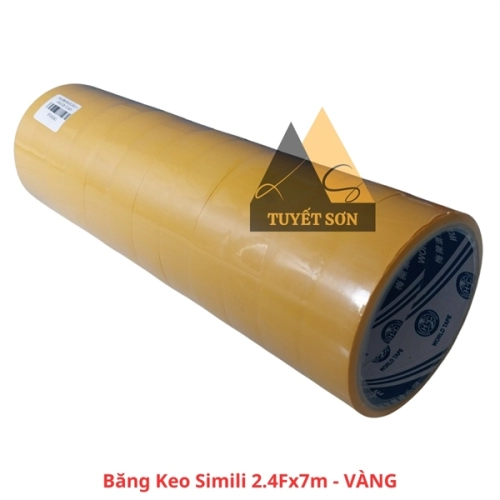 Băng Keo Simili 2.4Fx7m - VÀNG