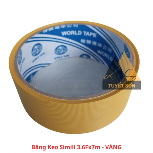 Băng Keo Simili 3.6Fx7m - Vàng