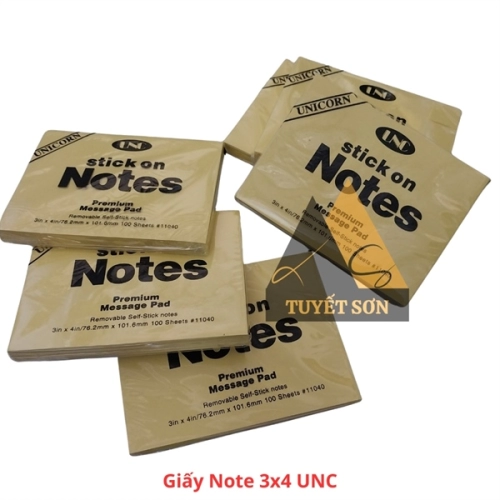 Giấy Note 3x4 UNC