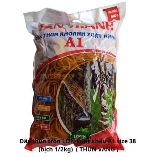 Dây thun tròn LỚN xuất khẩu A1 38mm