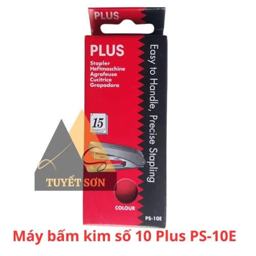 Dập ghim số 10 Plus PS-10E - Máy bấm kim