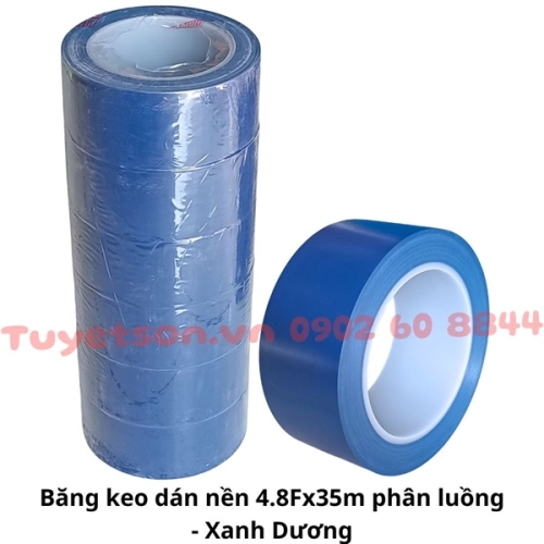 Băng keo dán nền 4.8Fx35m phân luồng