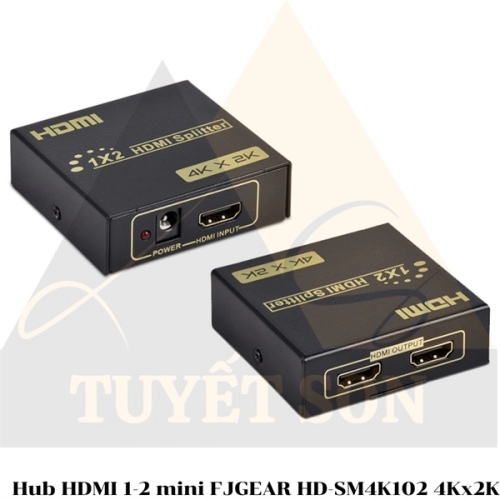 Hub HDMI 1-2 FJGEAR SM4K102 4Kx2K mini