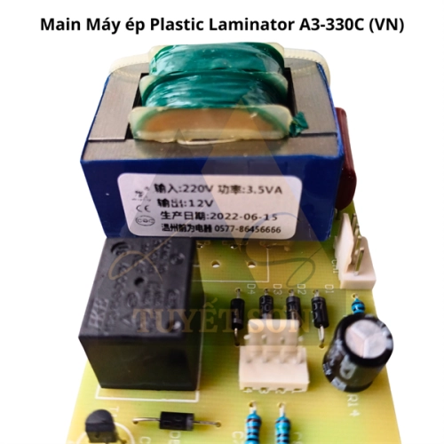 display Main Máy ép Plastic Laminator A3-330C (VN) 4