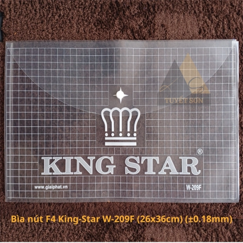 display Bìa nút F4 King-Star W-209F (26x36cm) (±0.18mm) 1
