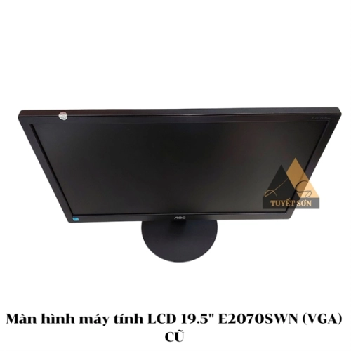 display Màn hình LCD máy tính AOC LCD 19.5 inch E2070SWN VGA - LCD 20 inch - CŨ 3