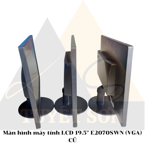 display Màn hình LCD máy tính AOC LCD 19.5 inch E2070SWN VGA - LCD 20 inch - CŨ 4