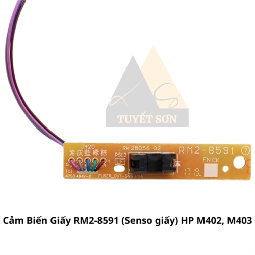 Cảm biến sensor Giấy RM2-8591 - HP M402, M403, Canon LBP214 - Senso giấy trong lô sấy