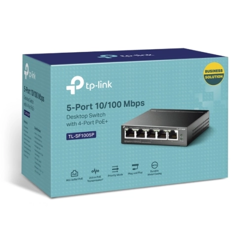 display Bộ chia mạng TPlink 5P TL-SF1005P POE 4+ 2