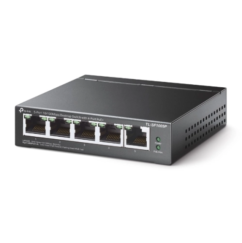 display Bộ chia mạng TPlink 5P TL-SF1005P POE 4+ 3