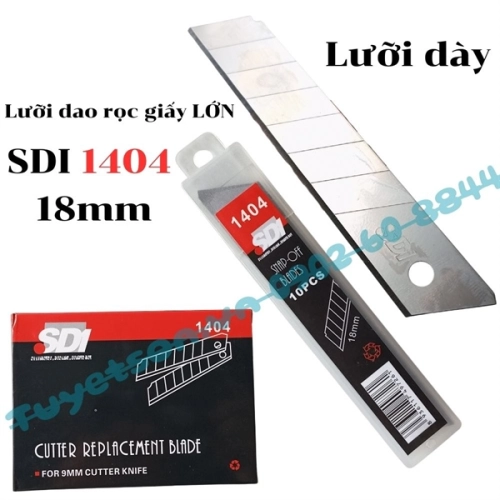 Lưỡi dao rọc giấy LỚN SD1 1404 18mm