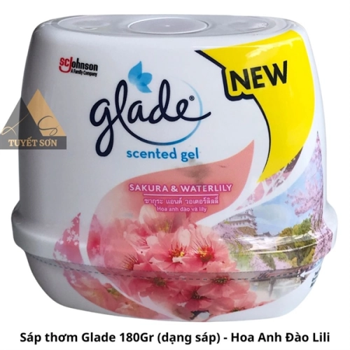 Sáp thơm Glade 180Gr (dạng sáp)