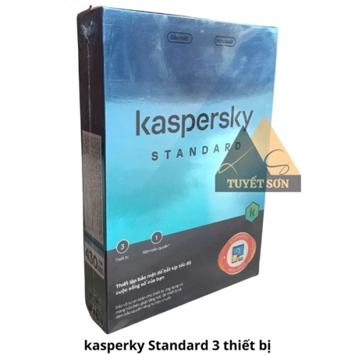 Phần mềm diệt Virut Kaspersky Standard 3 thiết bị/ năm