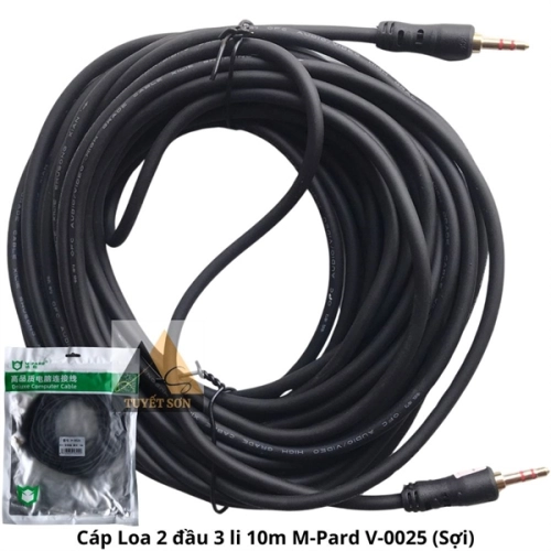Cáp Loa 2 đầu 3 li 10m M-Pard V-0025